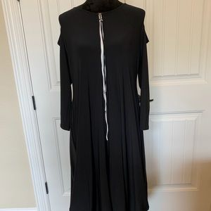 Black evening jumpsuit